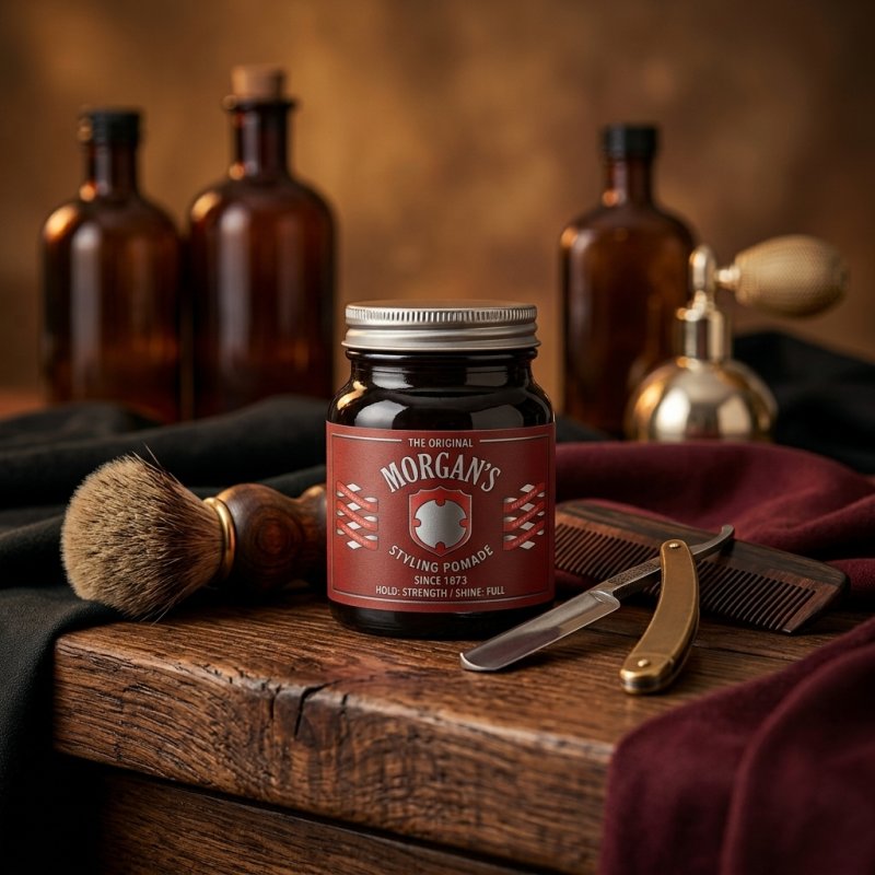 Pomade Medium Hold (Red Label) 100g